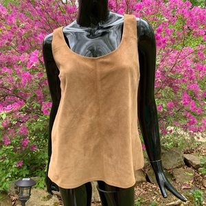 TALBOTS Top Leather NEW